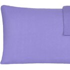 Jogo De Fronhas Serena Malha 100% Algodão 50x70cm Lilás