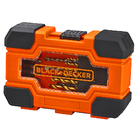Jogo De Furar E Parafusar 27 Peças Com Estojo Black+decker -