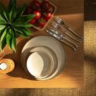 Jogo De Garfos Em Inox Laguiole 6 Peças Champagne