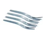 Jogo De Garfos Para Petisco Inox 4 Peças