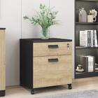 Jogo De Gaveteiros Londres Natura/preto