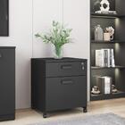 Jogo De Gaveteiros Londres Preto