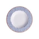 Jogo De Jantar Abstratta  Porcelana Decorada 20 Peças Tramont