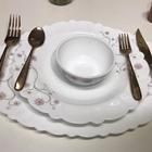 Jogo De Jantar Com 30 Talheres Folheados A Ouro 18 K