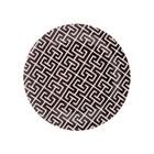 Jogo De Jantar De Porcelana Egypt Preto E Branco 16 Peças - L