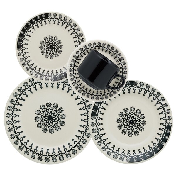 Jogo De Jantar Donna Folk 10 Peças Oxford® Cerâmica