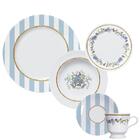 Jogo De Jantar E Chá Germer Capri Mon Floral Chic 30 Peças