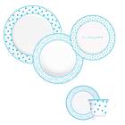 Jogo De Jantar E Chá Porcelana 30 Peças Com Pratos Rasos E Fu