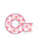 Jogo De Jantar E Chá Porcelana 30 Peças Com Pratos Rasos E Fu