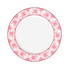 Jogo De Jantar E Chá Porcelana 30 Peças Com Pratos Rasos E Fu