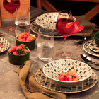 Jogo De Jantar E Chá Unni Piastrella - 20 Peças - Oxford