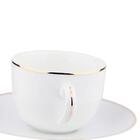 Jogo De Jantar Em Porcelana L'hermitage Legacy Gold 42 Peças