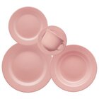Jogo De Jantar Rosa Biona 30 Peças Oxford® Cerâmica