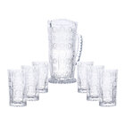 Jogo De Jarra Com 6 Copos Wolff Starry 7 Peças