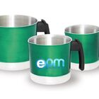 Jogo De Leiteira Caneco Fervedor De Alumínio Batido 3 Peças C