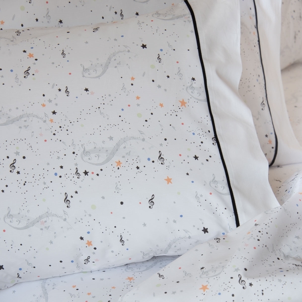 Jogo De Lençol 200 Fios Infantil Casal Music - Scavone