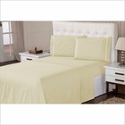 Jogo De Lençol 400 Fios Toque Suave E Macio Ponto Palito Cama