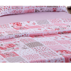 Jogo De Lençol 4 Peças Garden Queen Deccoralle Vermelho