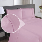 Jogo De Lençol  Super Macio 400 Fios Rosêqueen Size 3 Peças C