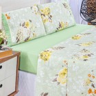 Jogo De Lençol Afrodite King 4 Peças Algodão 180 Fios Estampa