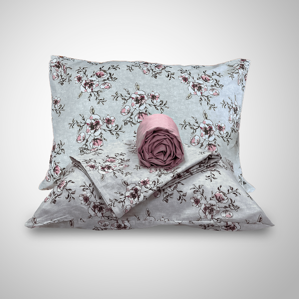 Jogo De Lençol Cama Casal 100 % Algodão 4 Peças Essenciale