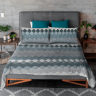 Jogo De Lençol Cama Casal 100 % Algodão 4 Peças Essenciale