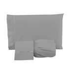 Jogo De Lençol Cama Casal 400 Fios  Ponto Palito 3 Peças Casal