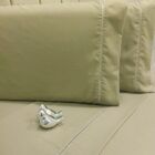 Jogo De Lençol Cama Casal 400 Fios Ponto Palito Capuccino  4