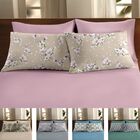 Jogo De Lençol Cama Casal Malha Comfort - 3 Peças Estampadas