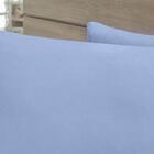 Jogo De Lençol Cama Viúva 140 Fios Azul