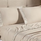 Jogo De Lençol Carolina King 4 Peças Micropercal 200 Fios Jac