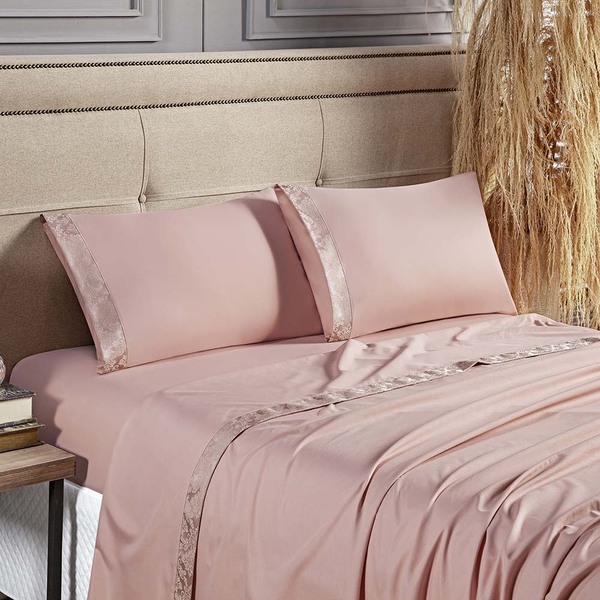 Jogo De Lençol Carolina Queen 4 Peças Micropercal 200 Fios Ja