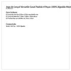 Jogo De Lençol Casa Padrão Branco Liso Com Detalhes Em Viés 1