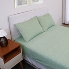 Jogo De Lençol Casal 100% Algodão Micropercal 150 Fios 3 Pçs