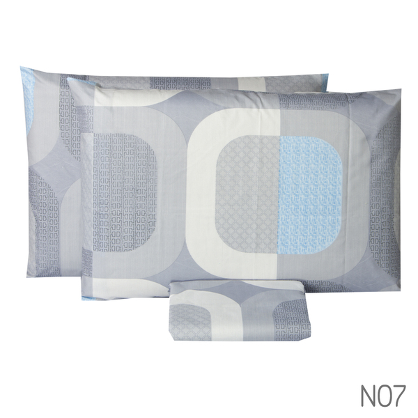 Jogo De Lençol Casal 3 Peças Percal 200 Fios Jazz Estampado