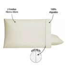 Jogo de Lençol Casal 400 Fios 3 Peças - Palha