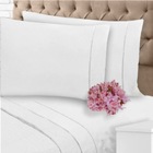 Jogo De Lençol Casal 400 Fios 4 Peças Ponto Palito Com Lençol