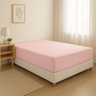 Jogo de Lençol Casal 400 Fios 4 Peças - Rosa