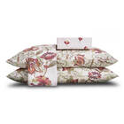 Jogo De Lençol Casal 4 Peças 180 Fios Realce Top Beatriz Sult