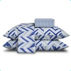 Jogo De Lençol Casal 4 Peças 180 Fios Realce Top Theo Design