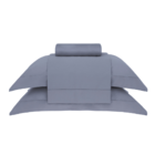 Jogo De Lençol Casal Buddemeyer Bud Vision New Colors Azul P.