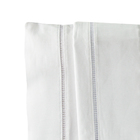 Jogo De Lençol Casal Liso 3 Peças Com Ponto Palito Percal 160