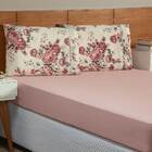 Jogo De Lençol Casal Padrão 100% Algodão Esmeralda 3 Peças -