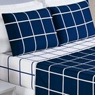 Jogo De Lençol Casal Padrão Austin Micropercal 200 Fios - 4 P