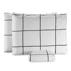 Jogo De Lençol Casal Padrão Classic 3 Peças Algodão 160 Fios