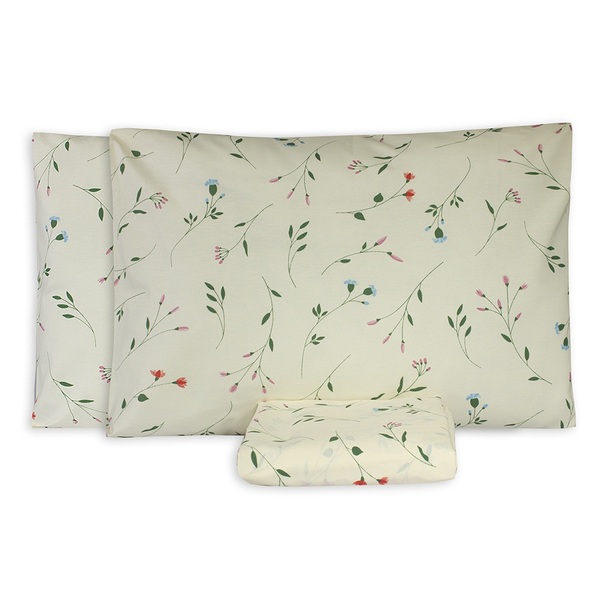 Jogo De Lençol Casal Padrão Classic Estampado 160 Fios 3 Peça