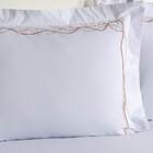 Jogo De Lençol Casal Padrão Egeo Percal 200 Fios 100% Algodão