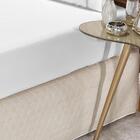 Jogo De Lençol Casal Padrão Elegance 180 Fios 3 Peças - Branco