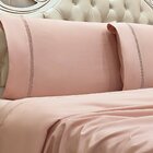 Jogo De Lençol Casal Padrão Infinito Micropercal 300 Fios Toq