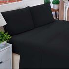 Jogo De Lençol Casal Padrão Liso Pati 04 Peças (18cm De Alt.)